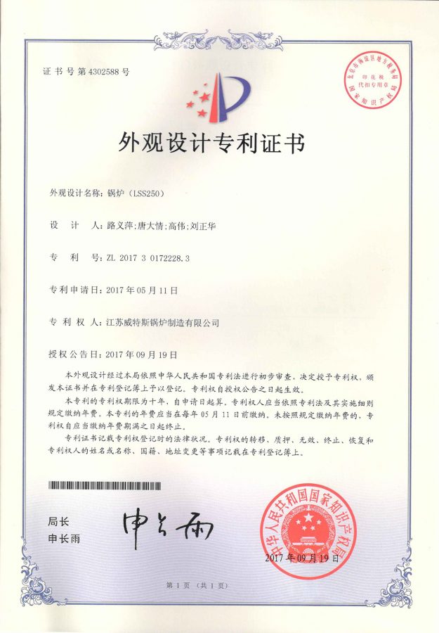 锅炉（LSS250）